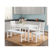 Better Homes and Gardens BH17-084-097-29 Bankston Dining Table, White
