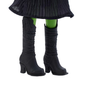 Mattel Wicked Singing Elphaba Fashion Doll, 11-Inch, Posable with Removable Black Dress and Accessories, Plays Defying Gravity JLG48