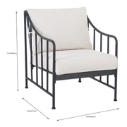 Better Homes & Gardens Aubrey 3-Piece Stationary Chat Set, Cream - Sturdy & Durable