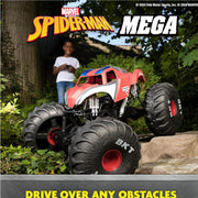 Monster Jam 6070554 Marvel Mega Spider-Man RC Monster Truck, All-Terrain