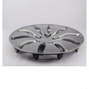 COAST to COAST IWC43916S Set of 4 Silver 16 Inch Aftermarket Replacement Hubcaps with Metal Clip Retention System - Part Number