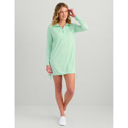 HUK Pursuit Coverup Dress, Performance Fishing Swimwear with UPF 50+ Sun Protection, Seafoam Mist, Medium, H6120119