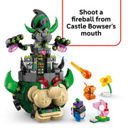 LEGO Super Mario Prince Florian & Castle Bowser Building Set, Flying Fortress with Fireball Action, 4 Figures, 1,251 Pieces, Ages 9+