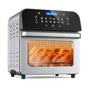Whall NSE1201 Air Fryer Oven 12QT Touchscreen Air Fryer with 12 Pre-set Menus Up to 95% Less Oil and Clearlook Window
