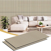 INTIGE Wood Slat Wall Panel, 2 Pcs, Soundproof 3D Wood Slat Decorative Wall Panels, 48 x 24.5 in, Oak