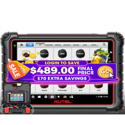 Autel MaxiCOM MK900 OBD2 Scanner: 40+ Service as as MK900-BT, CAN-FD&DOIP