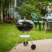 Weber Jumbo Joe Charcoal Grill, 22 Inch Premium Kettle, Black, 1502354