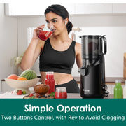 Fretta V1 250W Press Juicer with 5.3