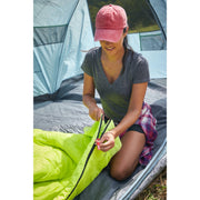 Coleman Kompact 30F Rectangle Sleeping Bag, Lightweight, Spider Mum, Adult Camping, 75 in