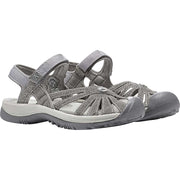 KEEN 1016733 Rose Sandals for Ladies - Gargoyle/Raven - 10M