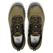 KEEN Zionic Nxt Men's Low Height Waterproof Hiking Shoes, Martini Olive/Lemon Curry, 9.5, 1031187