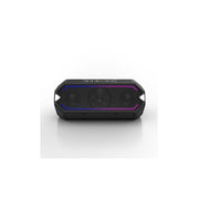 Altec Lansing IMW1400-BLK HydraBoom Everythingproof Portable Bluetooth Speaker with LED Lights, Black