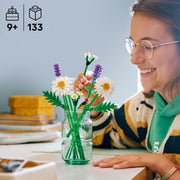 LEGO Botanicals Daisies Building Toy, 133 Pieces, Artificial Flowers Crafting Kit, Multicolor, 11508