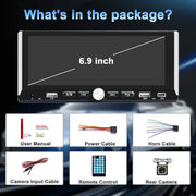 Lieucyst Single Din Car Stereo with 6.9