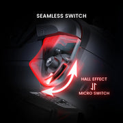GameSir Cyclone 2 Wireless Controller, Multi-Platform, MAG-RES TMR Joysticks, Hall Effect Triggers, 1000Hz Polling, RGB Lighting, Charging Dock, Black
