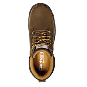 Carhartt Men's Frontier 6 Water Resistant Soft Toe Work Boots, Mossy Brown Leather, Size 8 M, FN6165-M-8