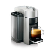 Nespresso ENV135S DeLonghi Vertuo Silver Single Serve Coffee Maker and Espresso Machine