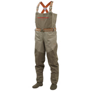 Bassdash Mens Fishing Wader Waterproof Breathable Chest Waders, Stocking Foot, Lightweight, Tan