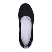 Easy Spirit Glitz 2 Womens Slip-On Fashion Sneakers, Lightweight Knit Upper, Removable Padded Footbed, EVA Outsole, Light Lilac