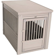 New Age Pet EHHC405S ecoFlex Pet Crate/End Table, Grey, Small