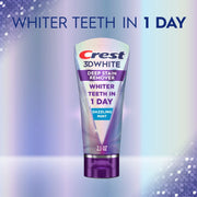 Crest 3DWhite Holiday Smile Teeth Whitening Gift Box with 5 Day Brightener Strips and Dazzling Mint Toothpaste