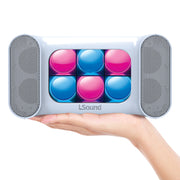 I.Sound iGlow sound Dancing Light Speaker, White