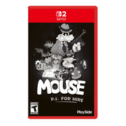 PlaySide Mouse: P.I. For Hire Nintendo Switch 2 First-Person Shooter Single-Player Action Game PSS67498