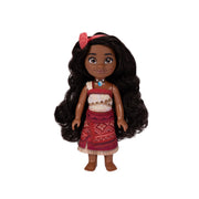 Moana Moana 2 Adventure Petite Set Doll with 2 Outfits, Accessories, Heihei and Kotu Figures, 6 Inch, 23976