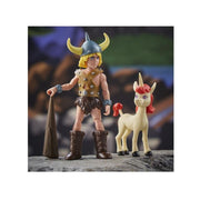 Dungeons & Dragons HAS F48775X0 Cartoon Classics 6-Inch-Scale Bobby & Uni 2-Pack