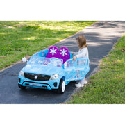 Disney 12V Frozen Battery Powered Ride-On Vehicle with Remote Control, Blue, Ages 3-5, Up to 5 MPH
