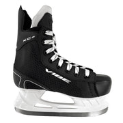 Future Stars FSHKSK8-Y10 VIBE XC2 Youth Ice Hockey Skates, Reinforced Boot, Stainless Steel Blades, Black, Size Youth 10