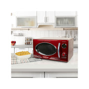 Nostalgia Retro Microwave Oven: .7 Cu.Ft. NRMO9RR - RETRO RED ONE SIZE