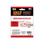 Doubletake Archery Halo Micro Lighted Nocks, Red, 3-Pack, Fits .165-.166 Inch Arrows, HN-1503