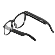 HIVISUALS TR90 AI Smart Glasses with Camera & ChatGPT, Hands-Free 1080P Video, Real-Time Translation, Clear (Polarized)