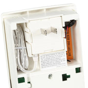 Plug-In Carbon Monoxide Alarm with Digital Display and 9-Volt Backup