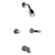 Coralais 2-Handle Tub and Shower Faucet Trim Only in Polished Chrome