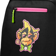 Louisville Slugger Party Animals Powerized Stick Baseball Backpack, Black and Neon Pink, Holds 2 Bats, Model WB5763701