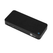 SIIG Triple Hybrid 4K Video Laptop Docking Station, 3 HDMI Ports, 100W Power Delivery, USB-C and USB-A Hub, Gigabit Ethernet, Black, JU-DK0P11-S1