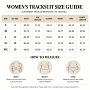 LOPKJ Womens 2-Piece Tracksuit Set, Cropped Zip Jacket, Wide-Leg Pants, Red, S-XXL
