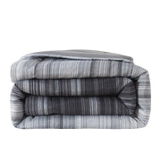 Mainstays Bed-in-a-Bag Comforter Set, Grey Ombre, 7-Piece, Queen
