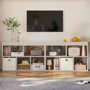 Pinmoco H501361M-MWOL 5-Cube Reversible Toy Storage Organizer, Gray