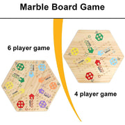 Medikaison medium size Original Marble Game Wahoo Board Game, Medium Size