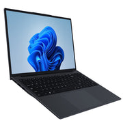Auusda Business Laptop, 16-Inch IPS LCD 1920x1200, AMD Ryzen 3 3250U, 16GB RAM, 512GB SSD, Backlit Keyboard, Fingerprint Reader, Webcam Privacy Switch, Gray