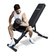 Upgo weight bench-149 Collapsible Adjustable Weight Bench w/800 Lbs. Weight Capacity, Black