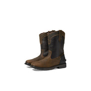 Carhartt Men's Montana 11 Waterproof Steel Toe Wellington Work Boots, Brown Burnt Olive, Size 9.5 W, FQ1265-M