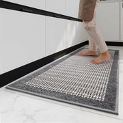 SIXHOME 2 Piece Non Slip Kitchen Rug Set Washable Absorbent Mats