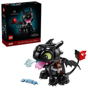 LEGO Icons How to Train Your Dragon Toothless Articulated Model Kit, 784 Pieces, Multicolor, 6549095