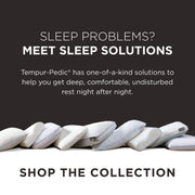 Tempur-Pedic Tempur-Ergo Neck Pillow Small Profile Extra Firm Hypoallergenic White 15300414P