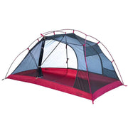 Near Zero 2-Person DynaLite Backpacking Tent, Lightweight Weather-Resistant Shelter, Dual Doors and Vestibules, Red