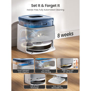 Lefant M3L Robot Vacuum and Mop, 12000Pa Suction, All-in-One Base Station